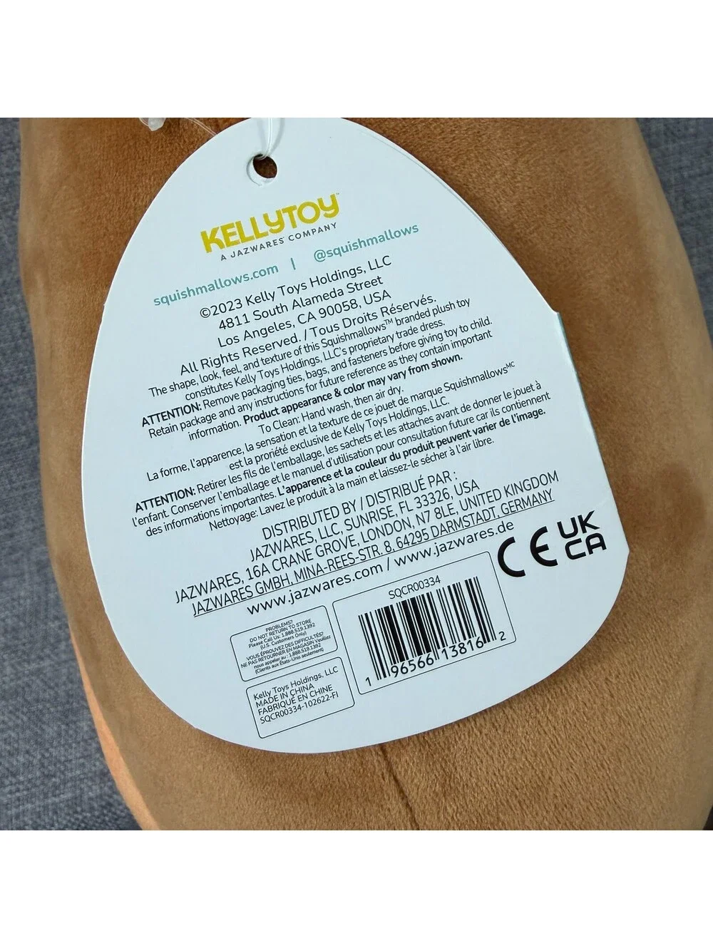 **NWT** Squishmallow 10